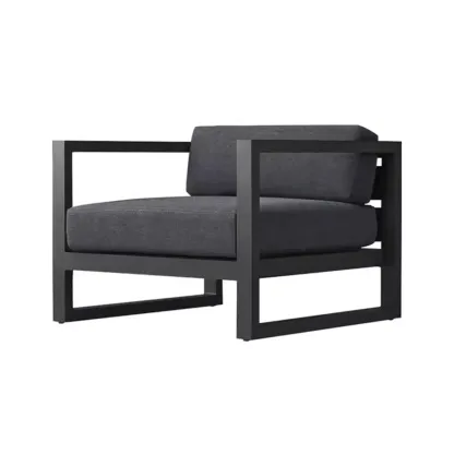 Modern Outdoor Waterproof Sofa Made of Metal Frame Image - 2