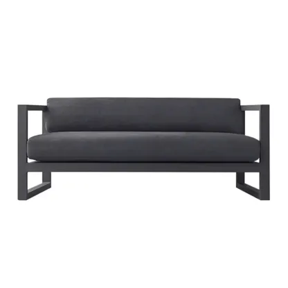 Modern Outdoor Waterproof Sofa Made of Metal Frame Image - 5
