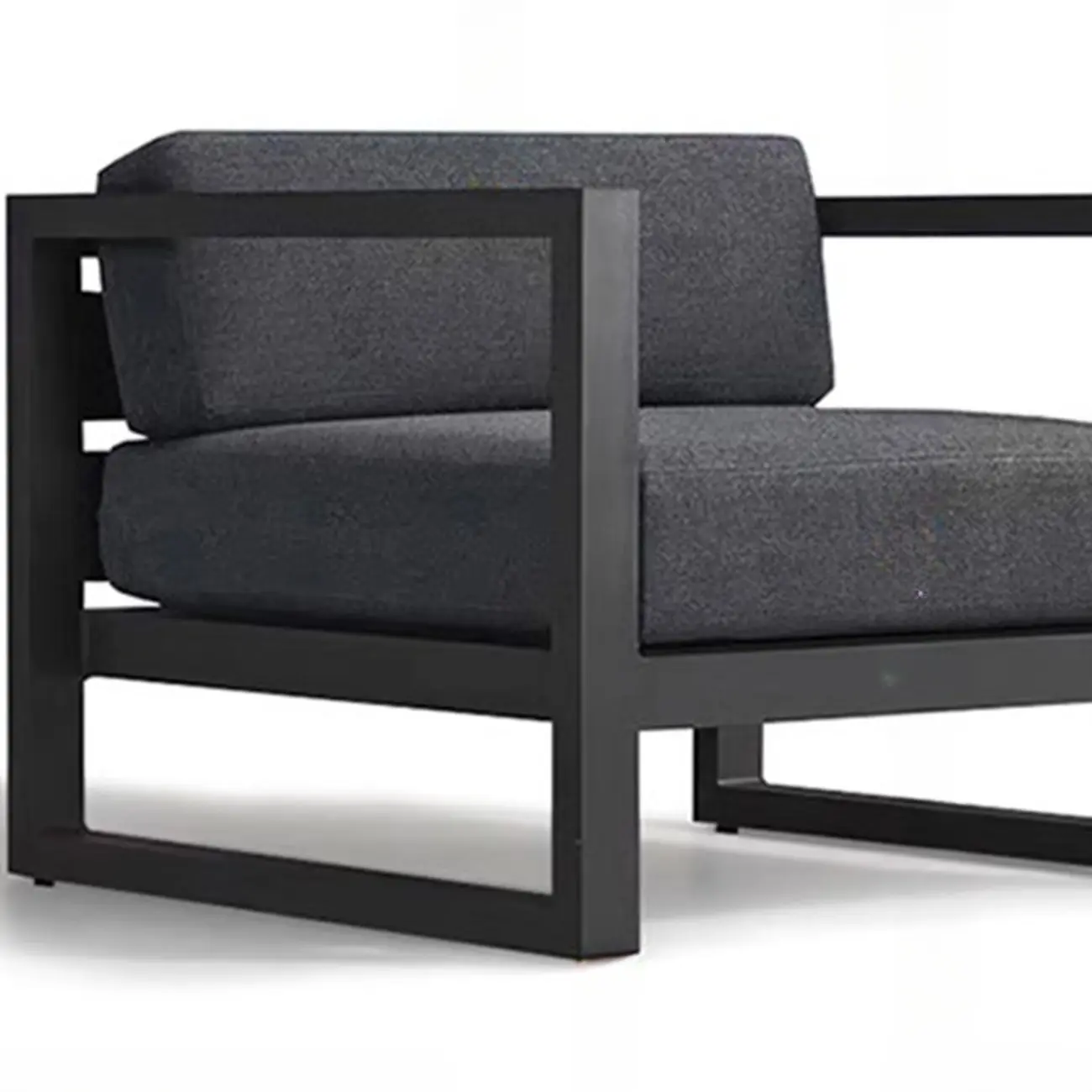 Modern Outdoor Waterproof Sofa Made of Metal Frame Image - 9 | homeyfad