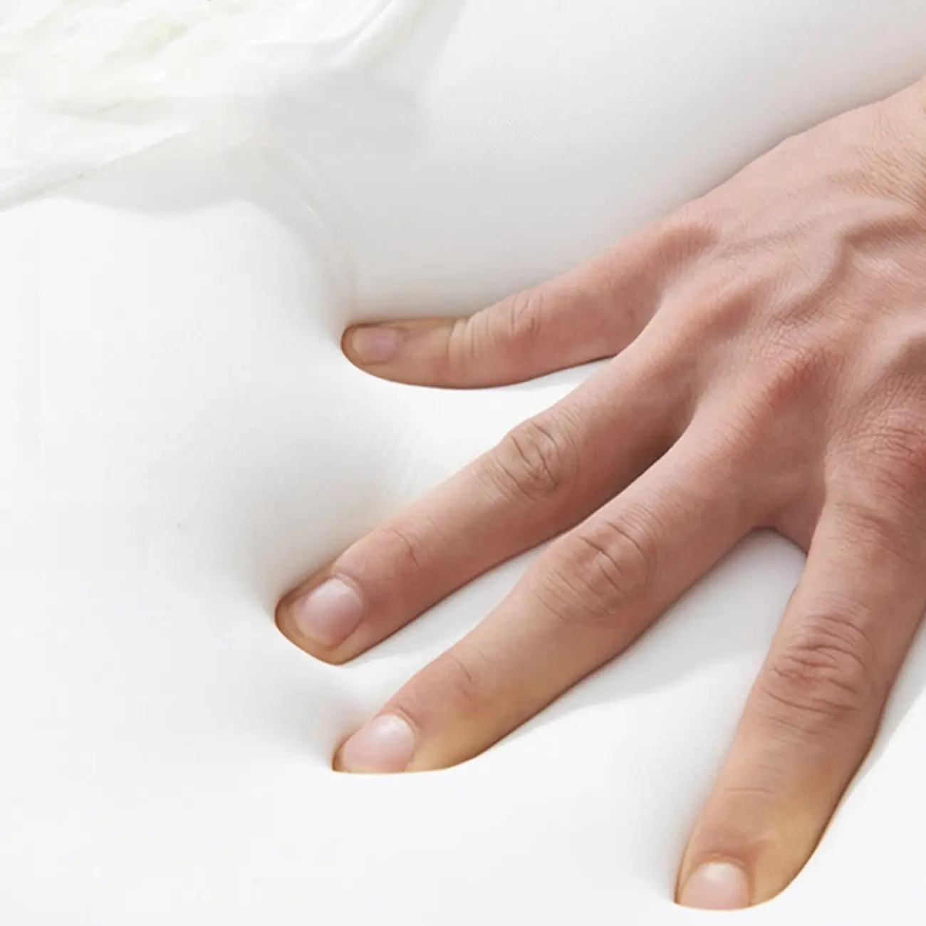 Ergonomic Wooden Upholstered Rocking Chair for Living Room Image - 8 | homeyfad