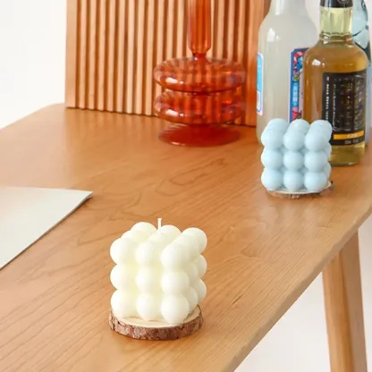 Rustic Soild Wood Dining Bar Table with Trestle Legs for Modern Home Image - 6