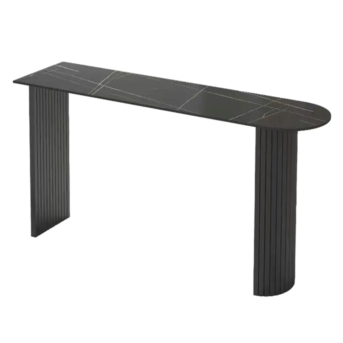 Modern Simple Bar Table with Stone Top in Beige for Home Image - 5 | homeyfad