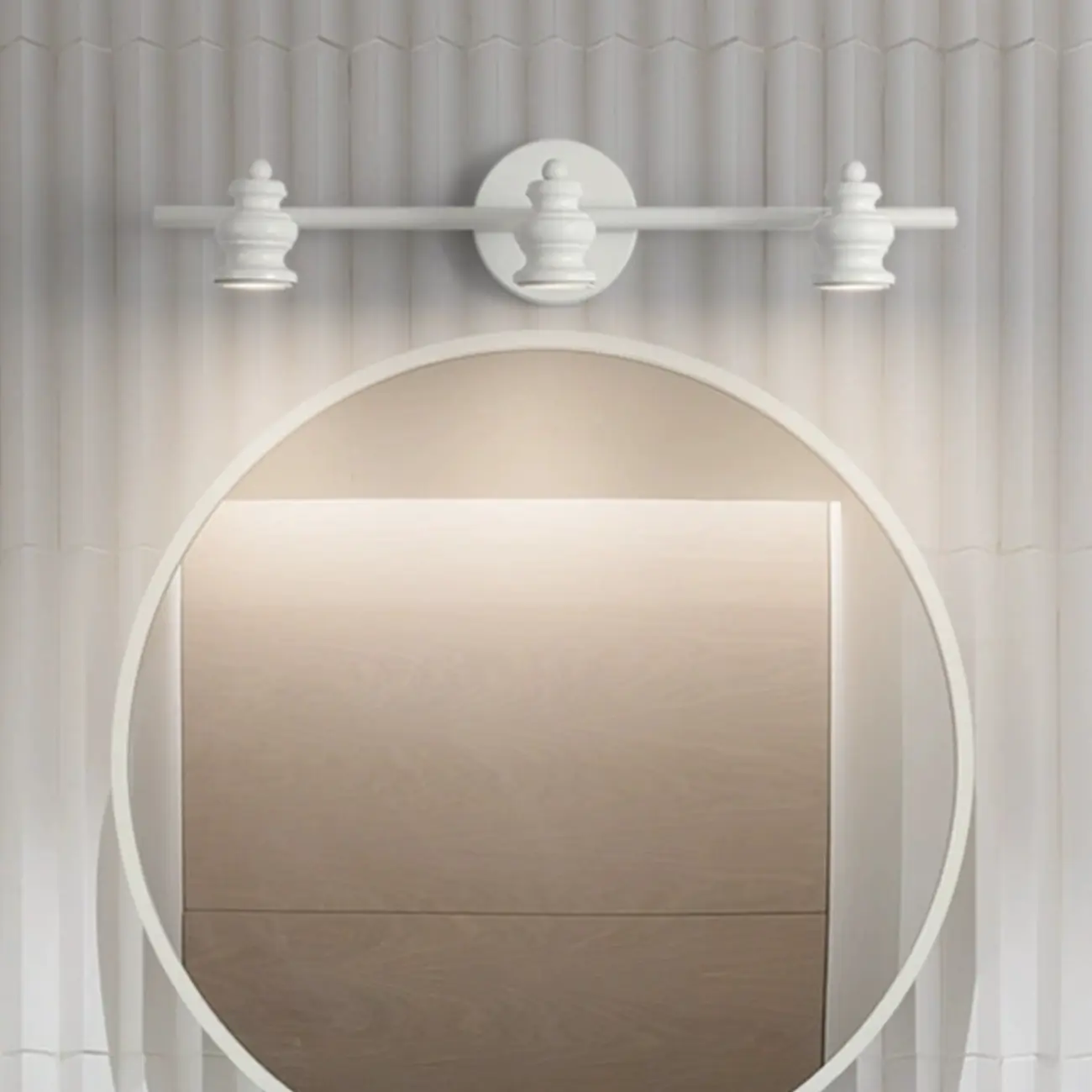Large 4-Light Bathroom Vanity Light Fixture with Bi-pin Bulb Image - 4 | homeyfad