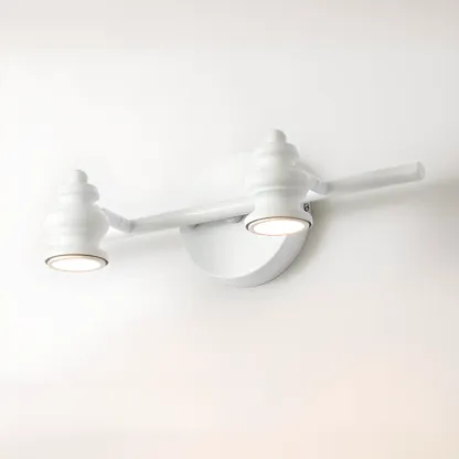 Large 4-Light Bathroom Vanity Light Fixture with Bi-pin Bulb Image - 8