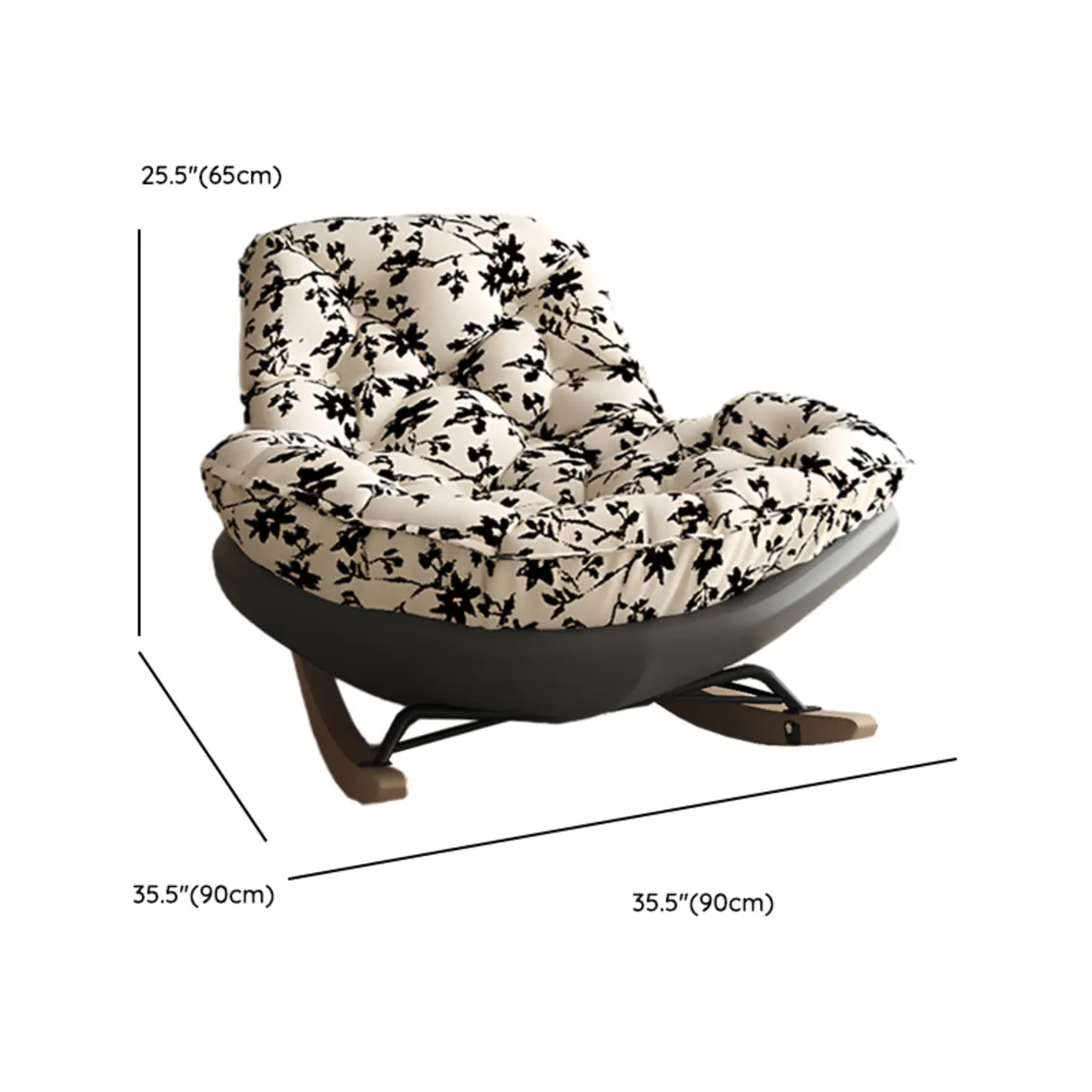 Modern Upholstered Rocking Chair for Stylish Living Rooms Image - 17 | homeyfad