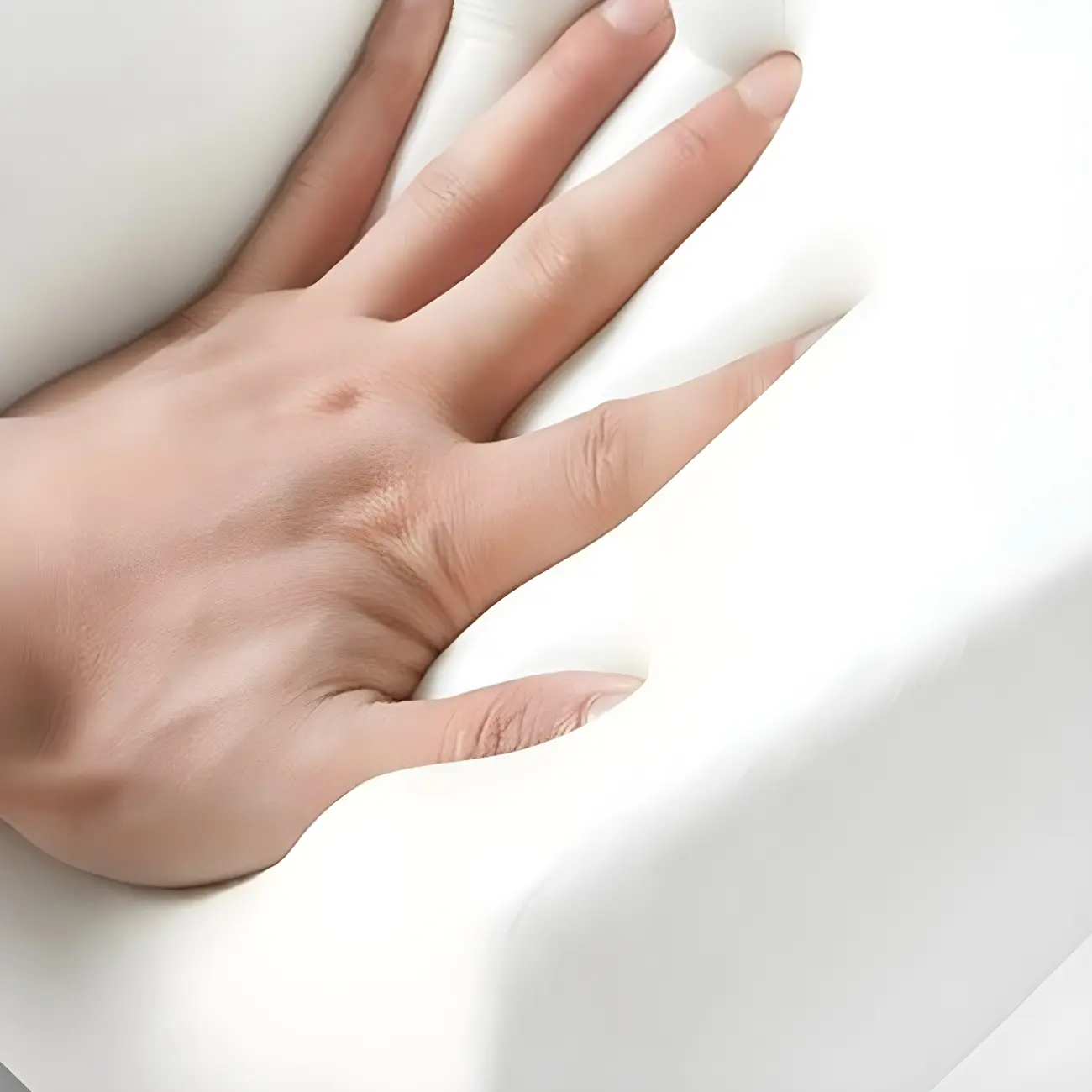 Modern Upholstered Rocking Chair with Spindle Back in Beige Image - 7 | homeyfad