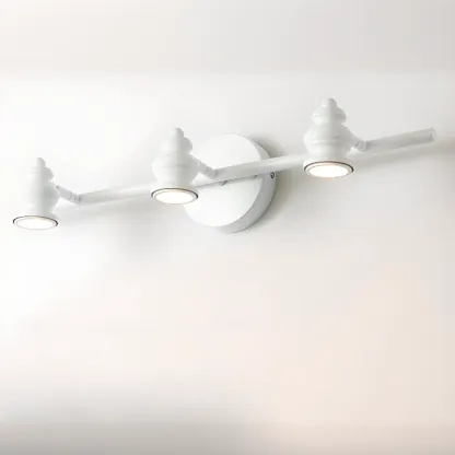 Large 4-Light Bathroom Vanity Light Fixture with Bi-pin Bulb Image - 10