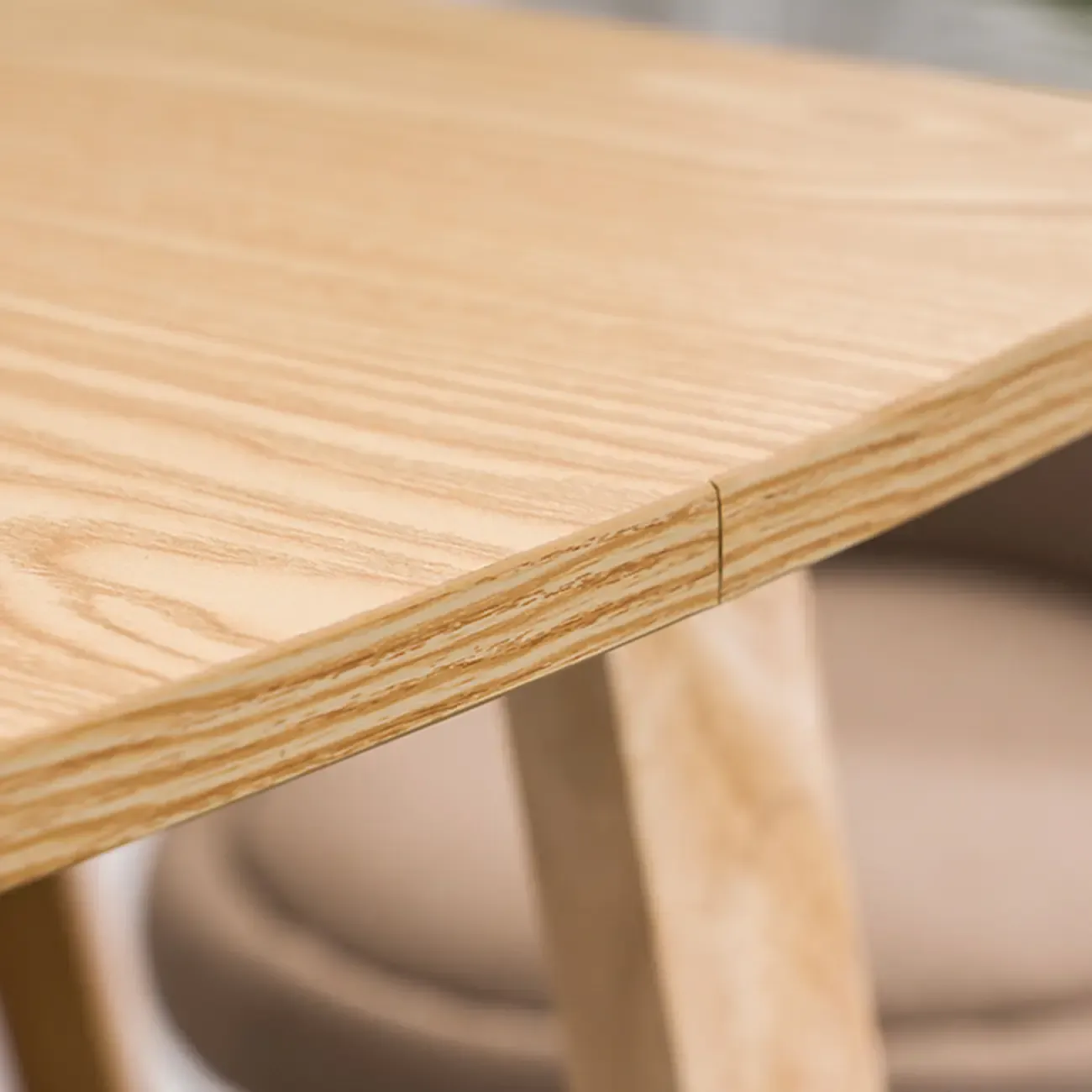 Nordic Wooden Rectangle Bar Table with Footresst for Living Room Image - 12