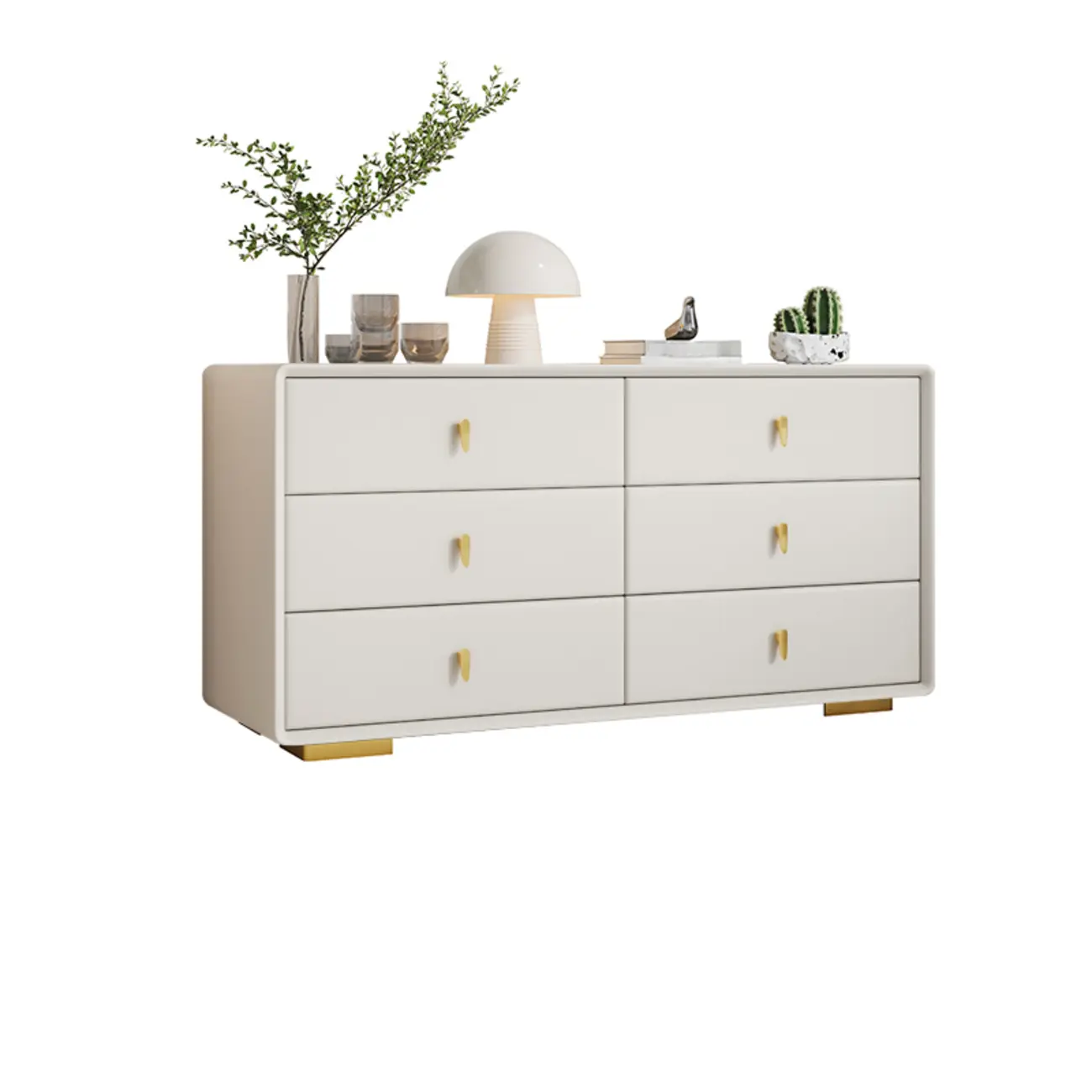 Modern Wood Dresser with Drawers for Bedroom Image - 2 | homeyfad