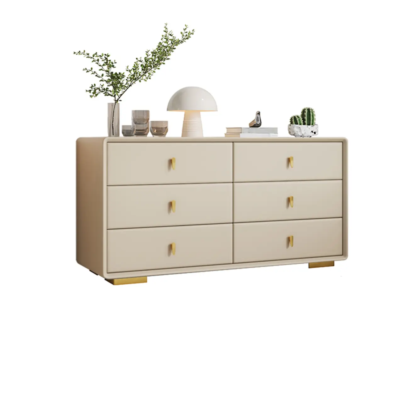 Modern Wood Dresser with Drawers for Bedroom Image - 6 | homeyfad