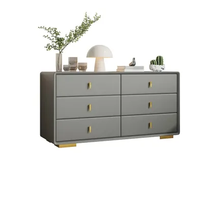 Modern Wood Dresser with Drawers for Bedroom Image - 7