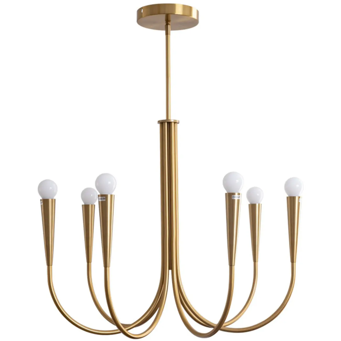 Mid-Century Branch Ceiling Chandelier with Adjustable Height Image - 5 | homeyfad