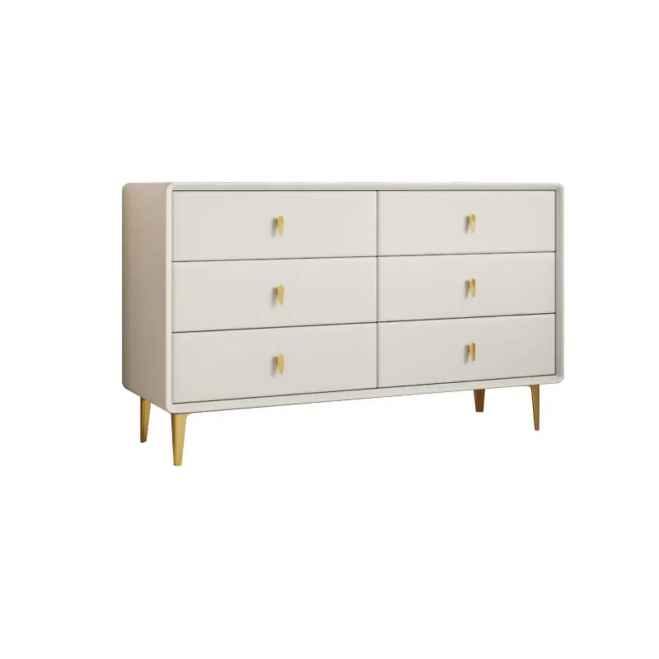 Modern Wood Dresser with Drawers for Bedroom Image - 11