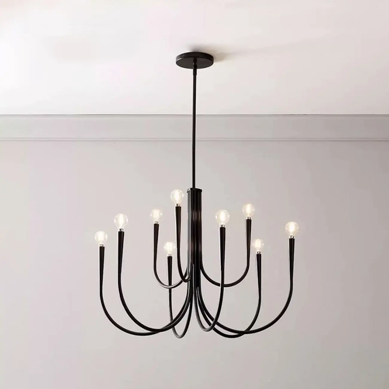 Mid-Century Branch Ceiling Chandelier with Adjustable Height | homeyfad