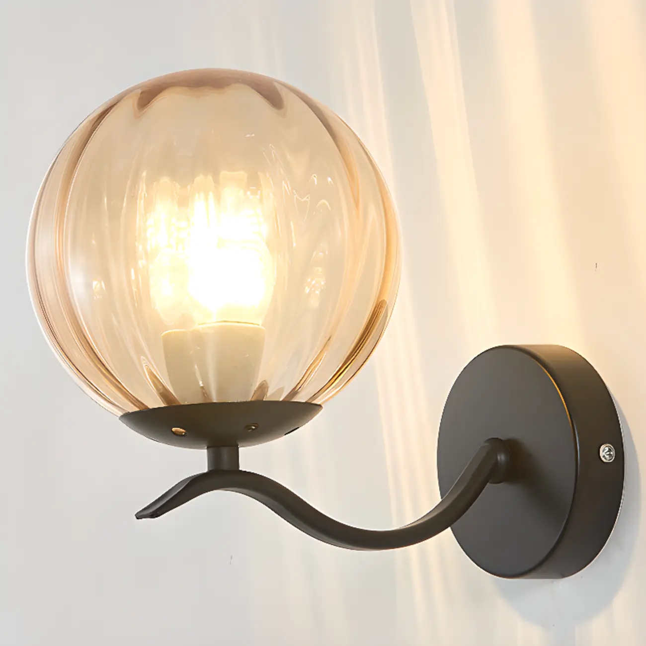 Modern Vintage Globe Vanity Light Fixture for Bathroom Decor Image - 8 | homeyfad