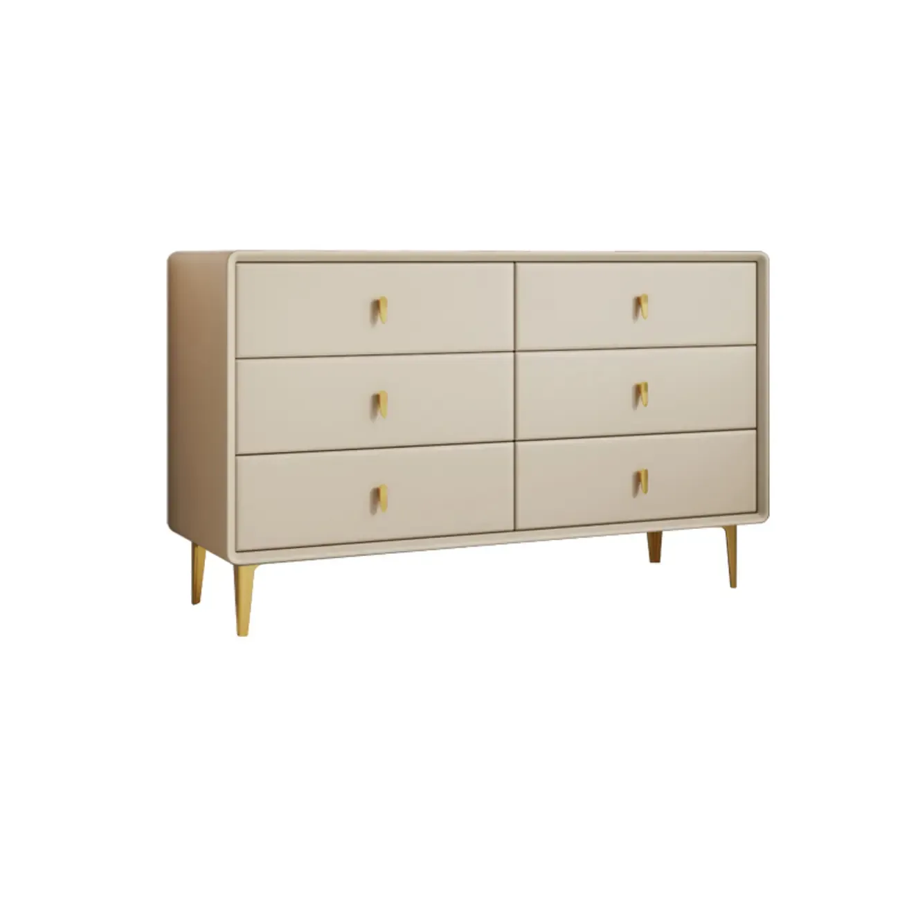 Modern Wood Dresser with Drawers for Bedroom Image - 15