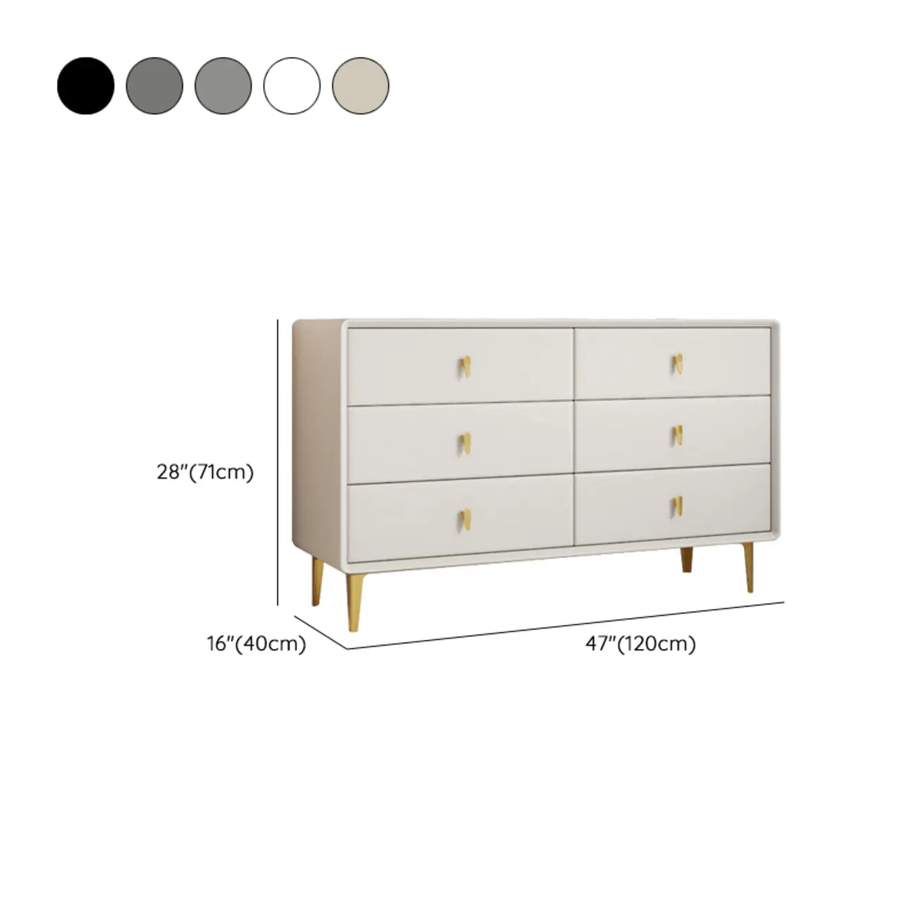 Modern Wood Dresser with Drawers for Bedroom Image - 19 | homeyfad