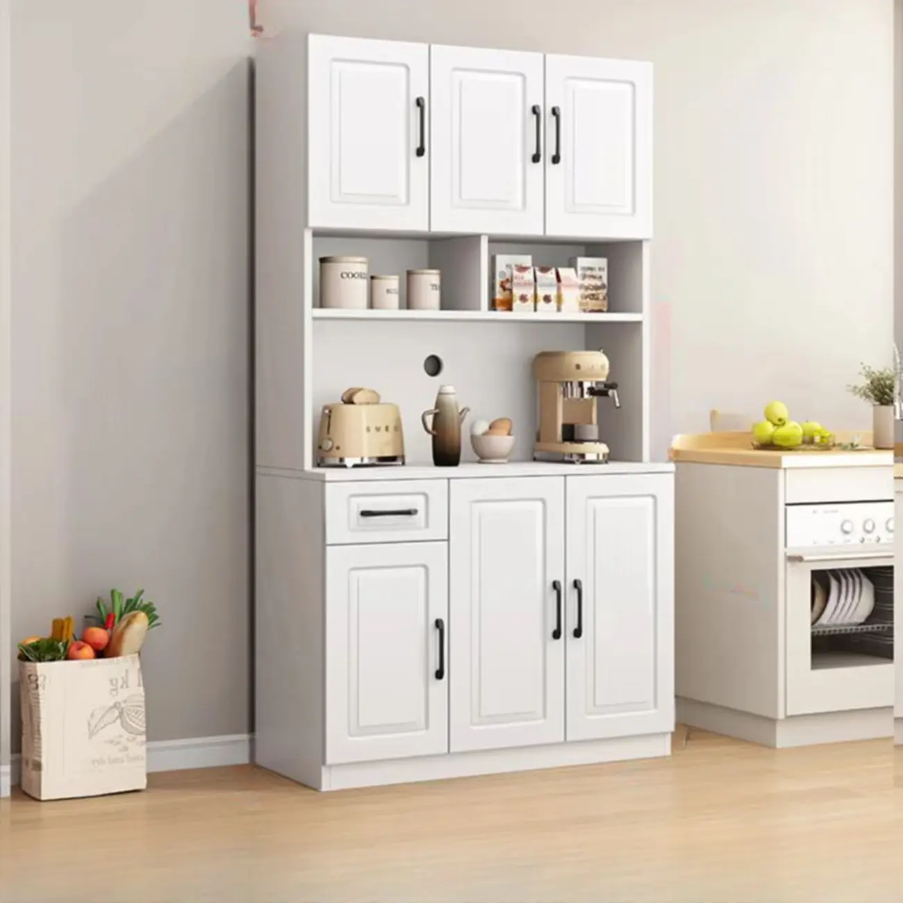 Childlike wooden Display Cabinets for Kitchen Image - 8 | homeyfad
