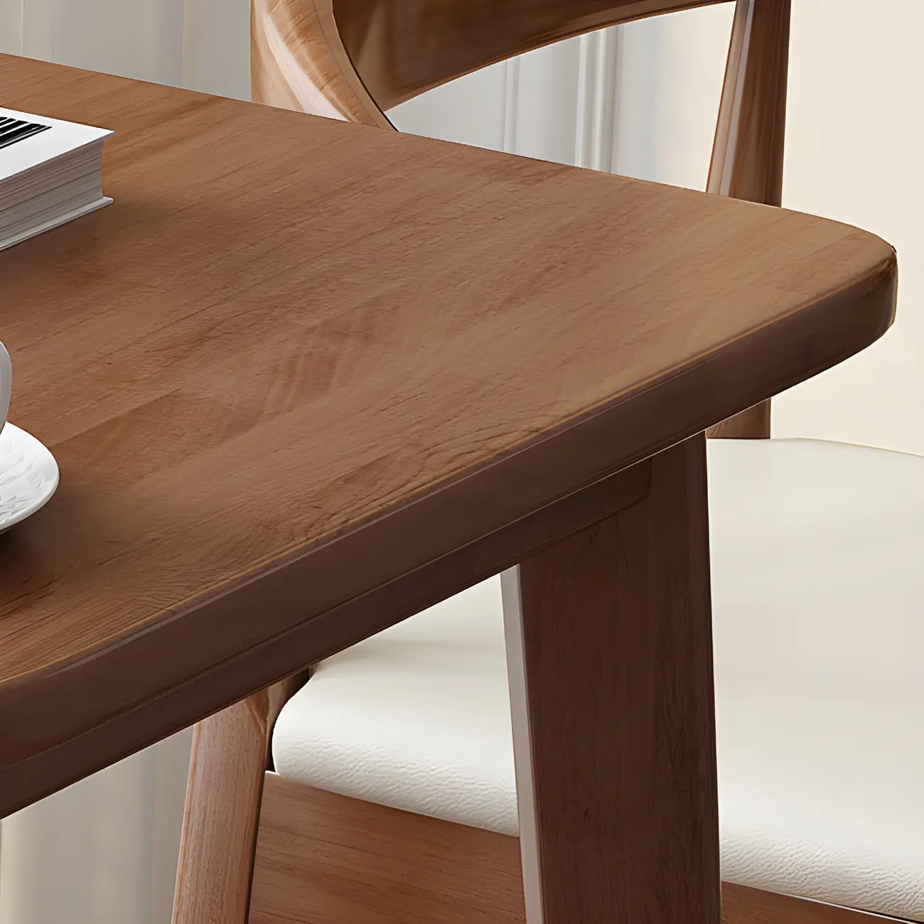 Modern Rubber Wood Square Bar Height Table Image - 7 | homeyfad