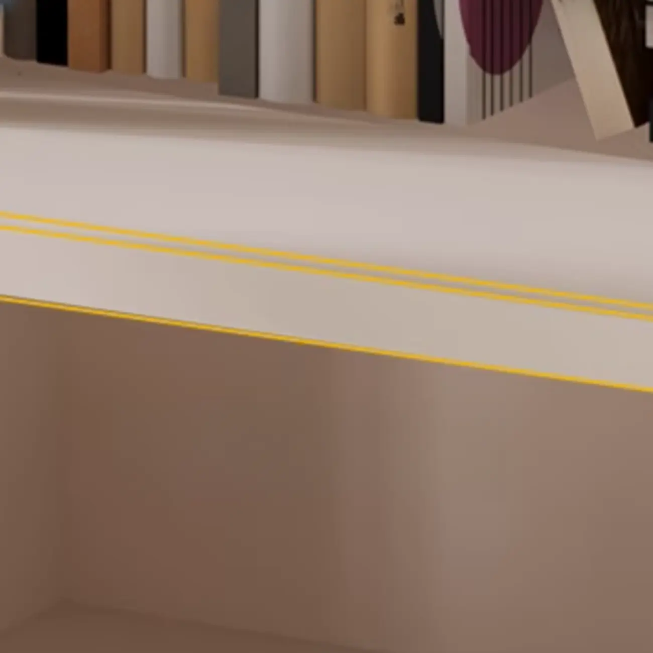 Wooden Display Cabinet with Glass Doors and Shelves Image - 7 | homeyfad