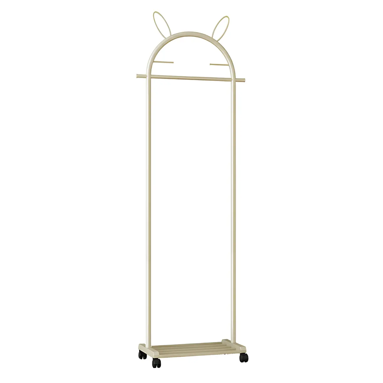 Modern Metal Coat Rack with Hooks & Shelf Image - 16 | homeyfad