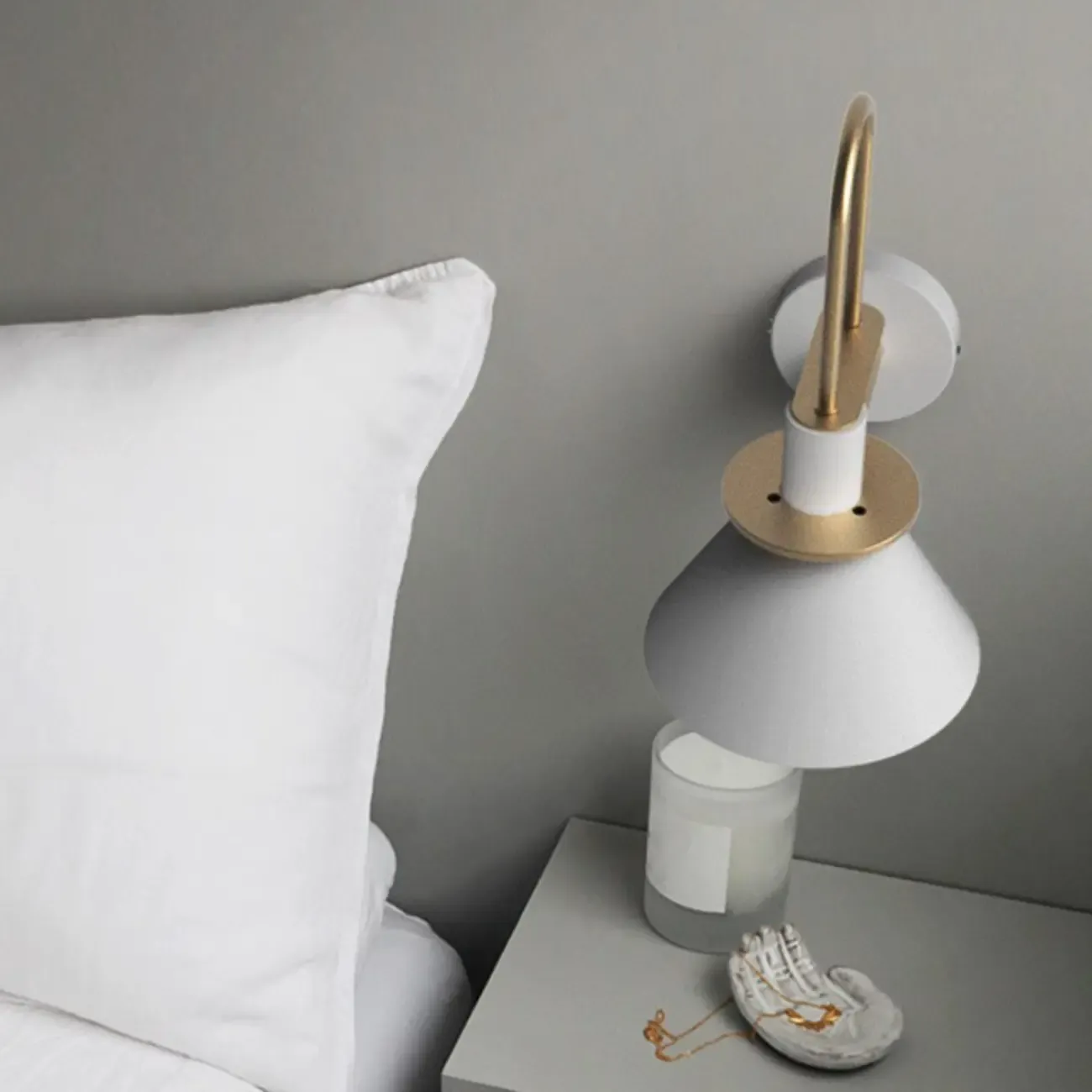 Modern 1-Light Cone Bath Vanity Light with Iron Shade Image - 20