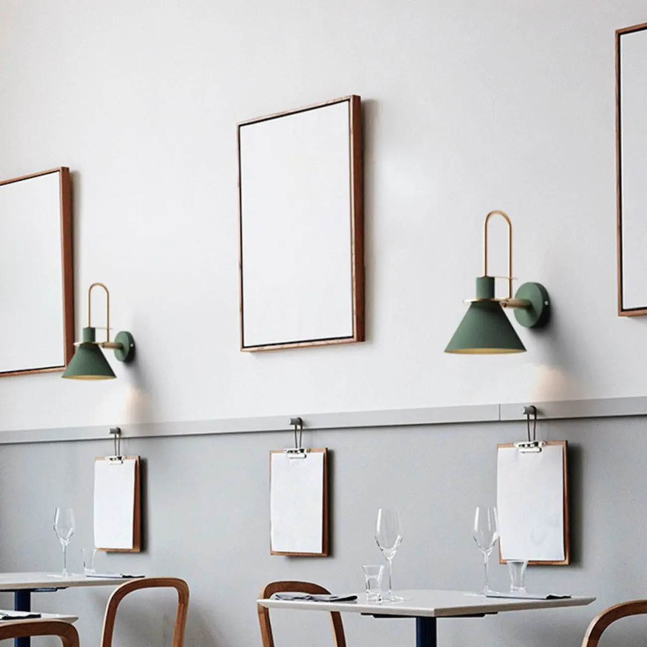 Modern 1-Light Cone Bath Vanity Light with Iron Shade Image - 21 | homeyfad