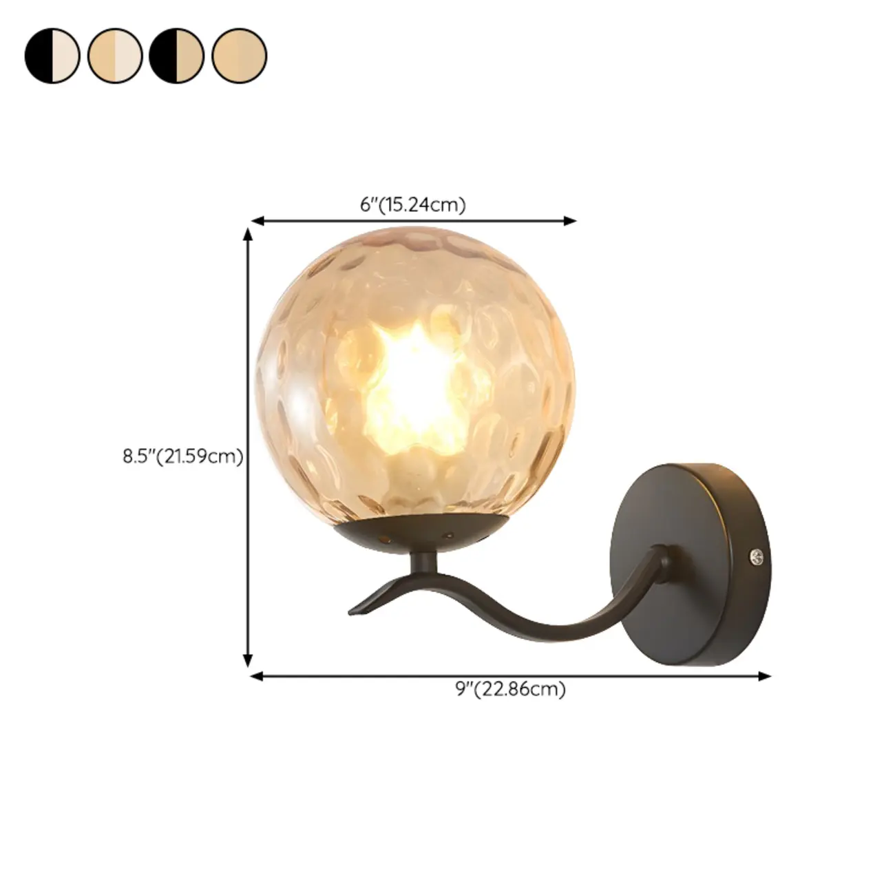 Modern Vintage Globe Vanity Light Fixture for Bathroom Decor Image - 29 | homeyfad