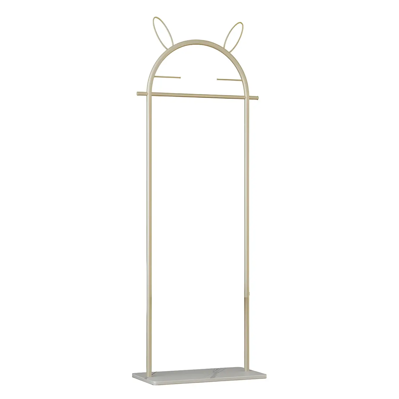Modern Metal Coat Rack with Hooks & Shelf Image - 25 | homeyfad