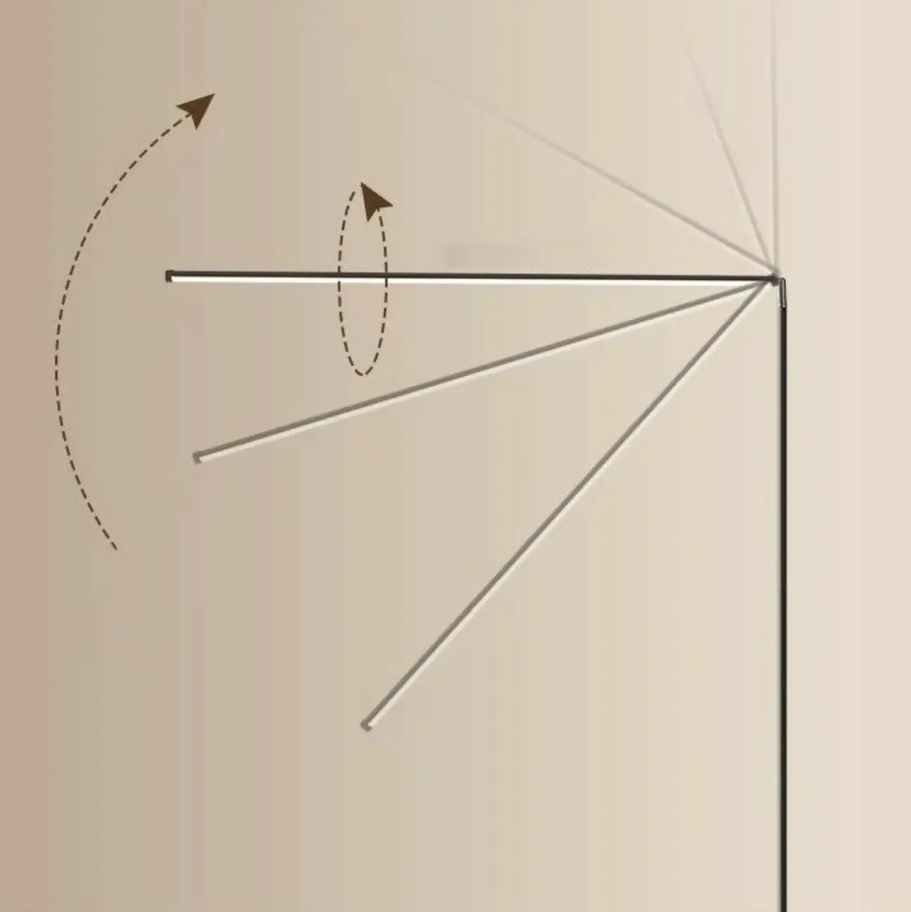 3 Color Temperature Dimmable LED Floor Lamp for Reading Image - 9