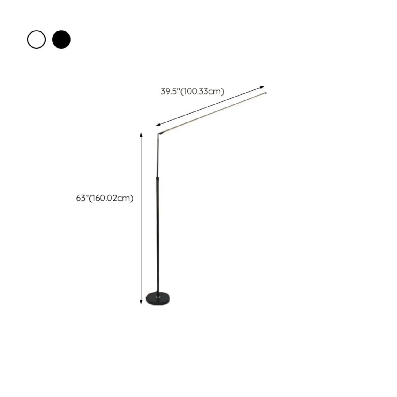 3 Color Temperature Dimmable LED Floor Lamp for Reading Image - 12 | homeyfad