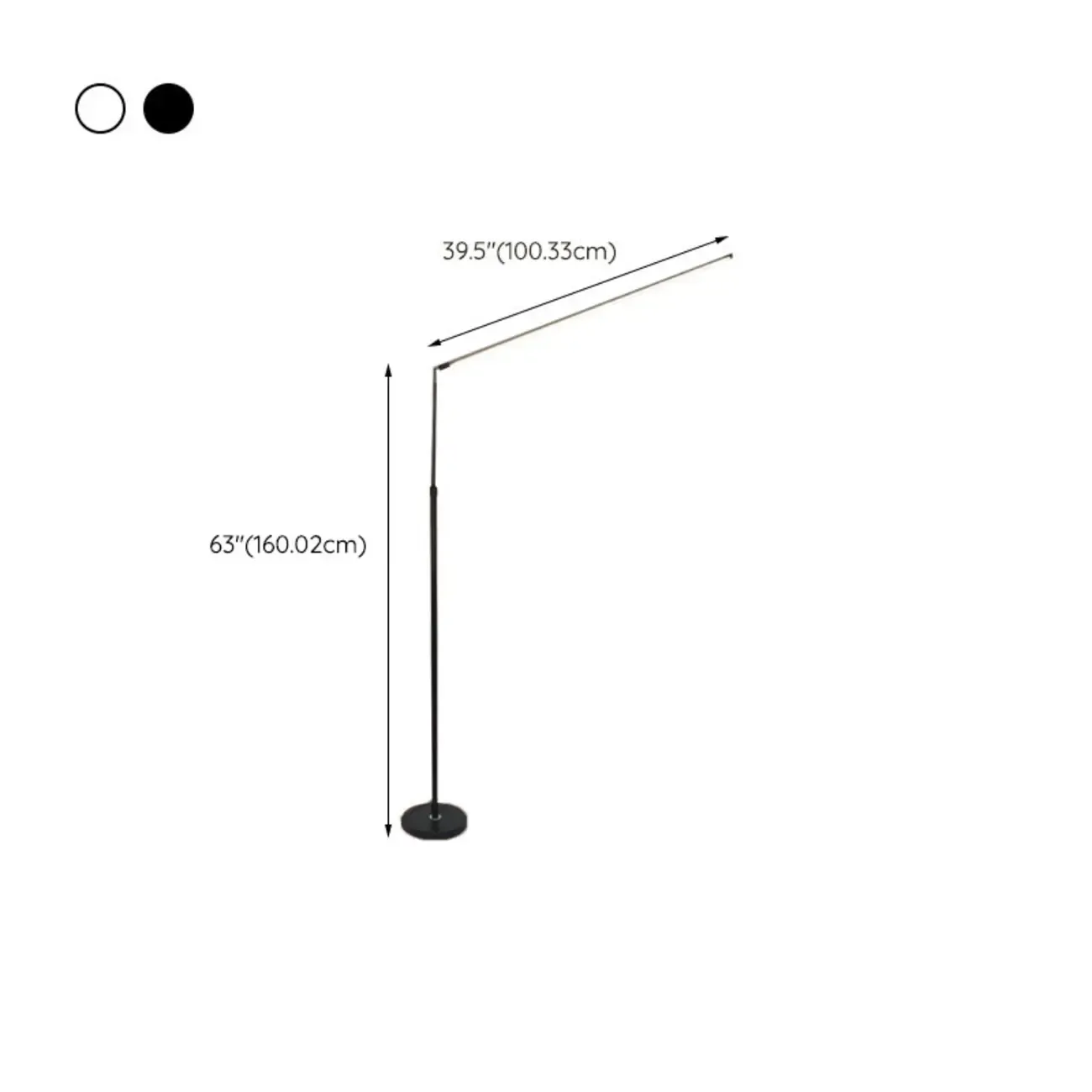 3 Color Temperature Dimmable LED Floor Lamp for Reading Image - 12