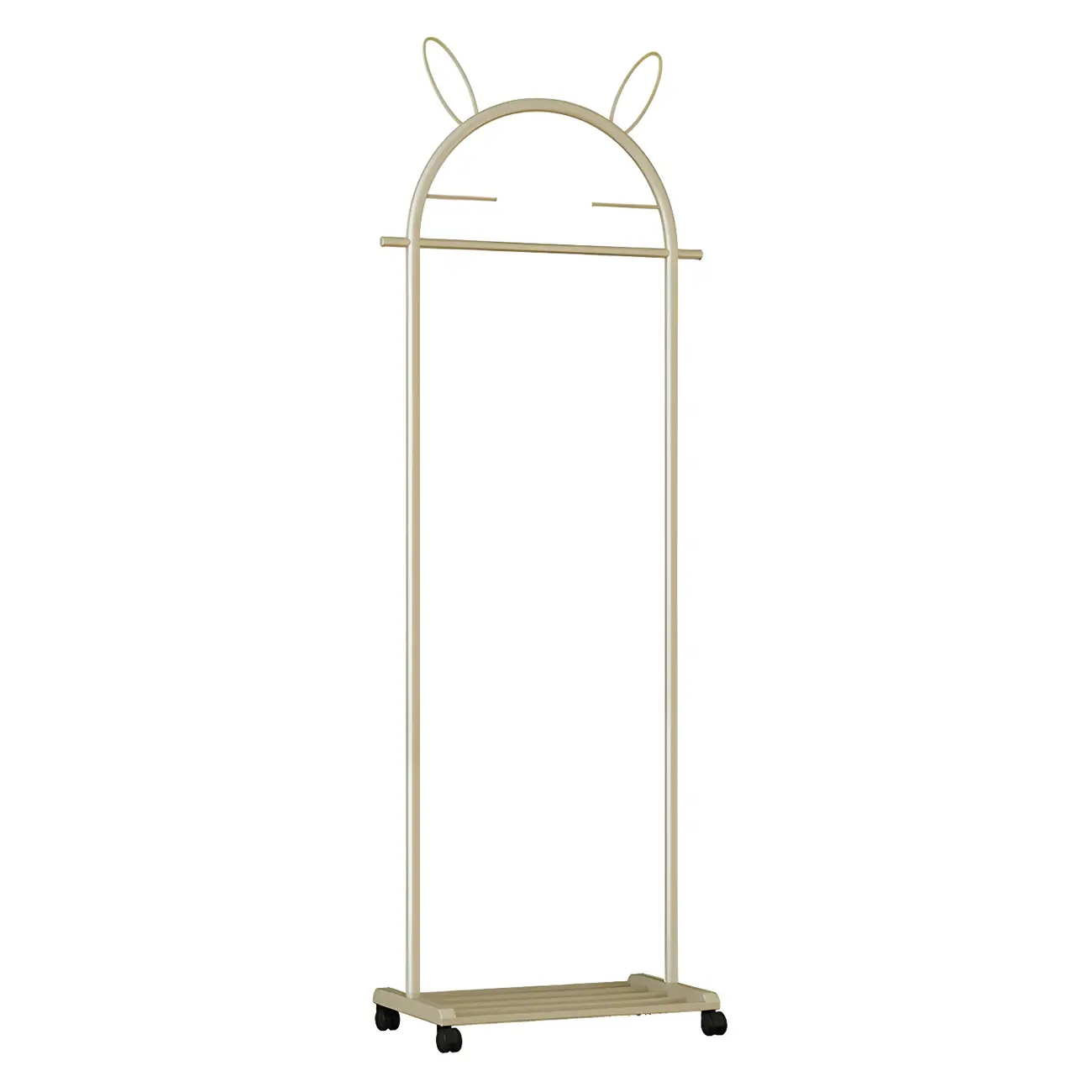 Modern Metal Coat Rack with Hooks & Shelf Image - 35 | homeyfad