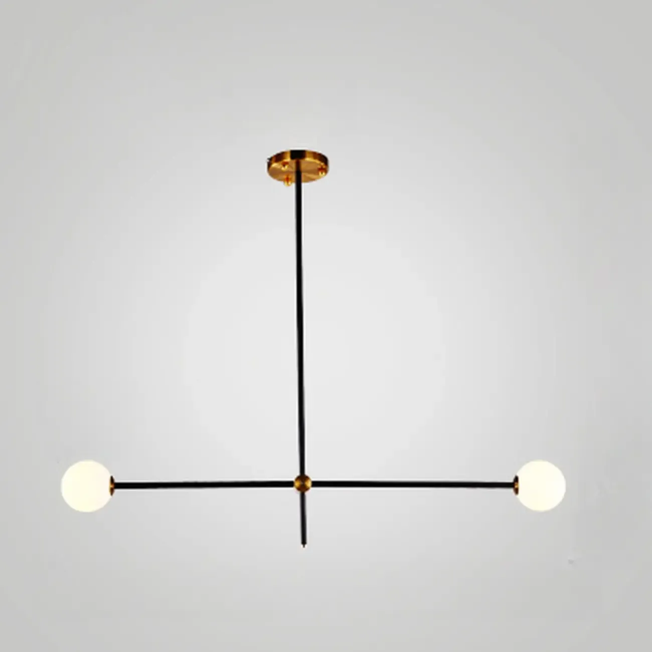 6-Light Black Industrial Sputnik Chandelier | HomeyFad