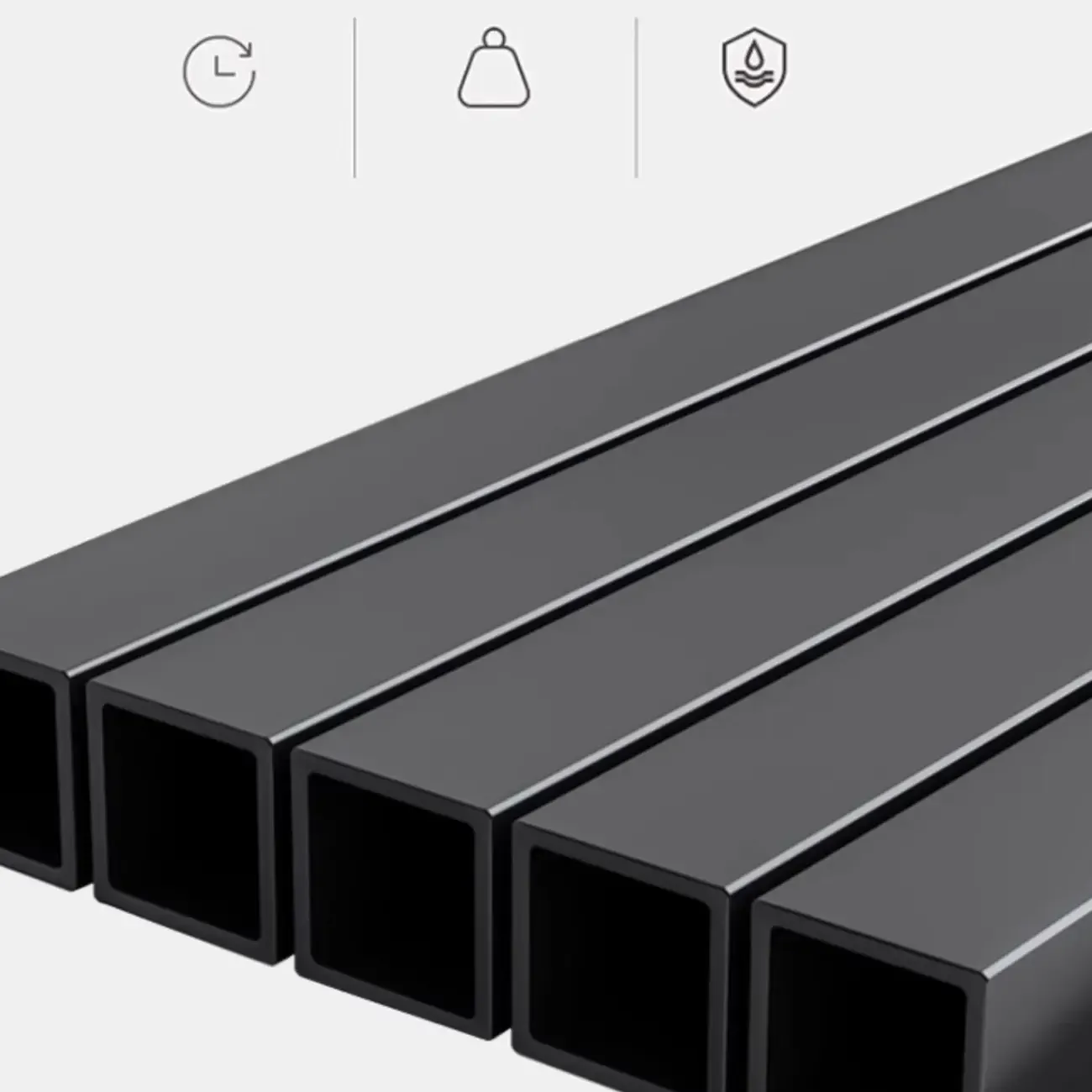 Modern White Round Nesting Coffee Table Set with Steel Base Image - 11