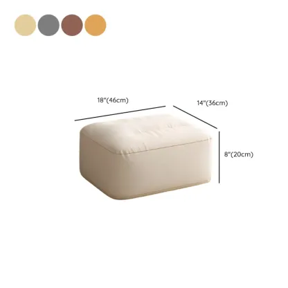 Scandinavian Upholstered Rocking Chair with Optional Ottoman Image - 29