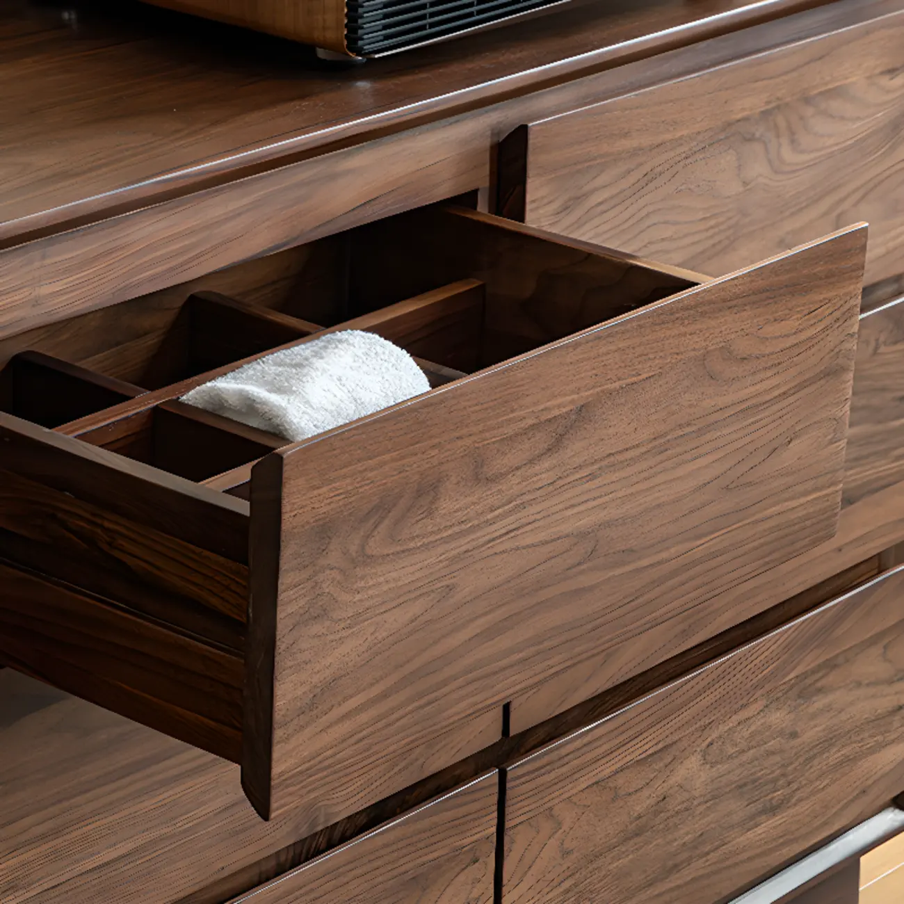 Dressers & Chests Modern Brown Wood WIth 9-Drawers Image - 7 | homeyfad