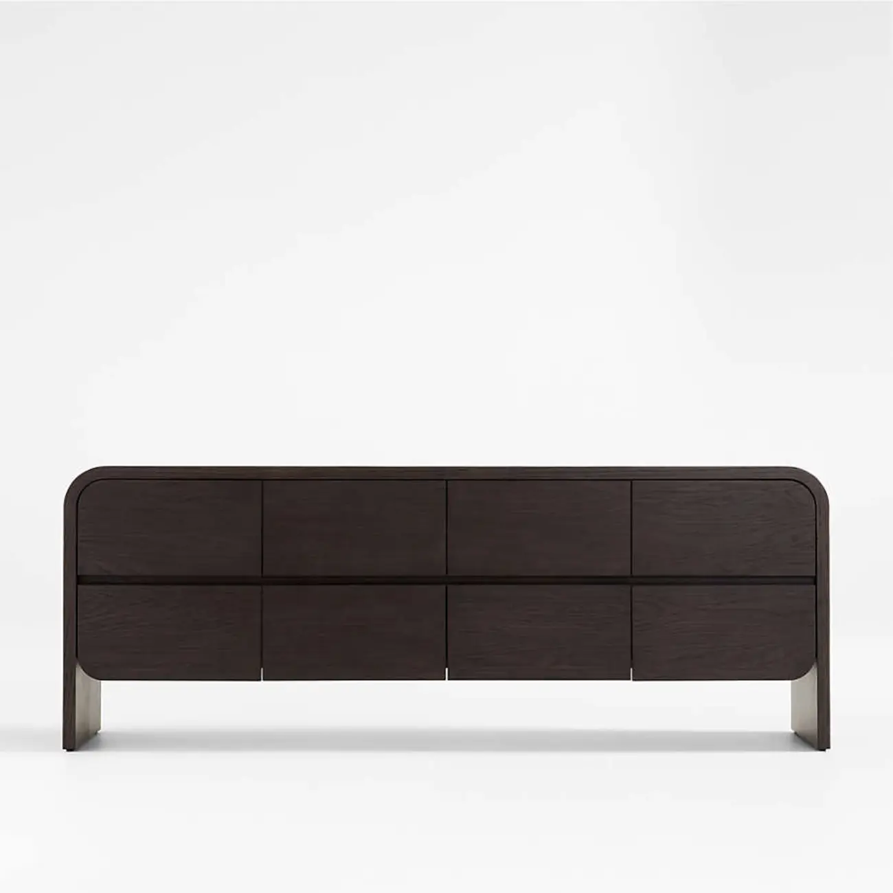 Modern Wood Dresser Natural Finish Elegant Style Image - 3 | homeyfad