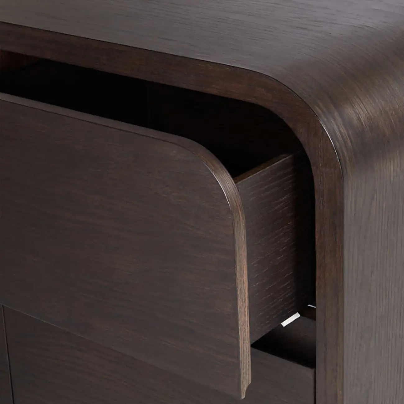 Modern Wood Dresser Natural Finish Elegant Style Image - 5 | homeyfad