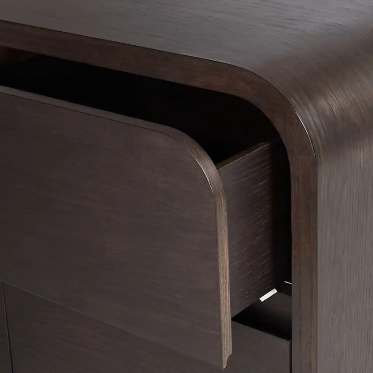 Modern Wood Dresser Natural Finish Elegant Style Image - 5