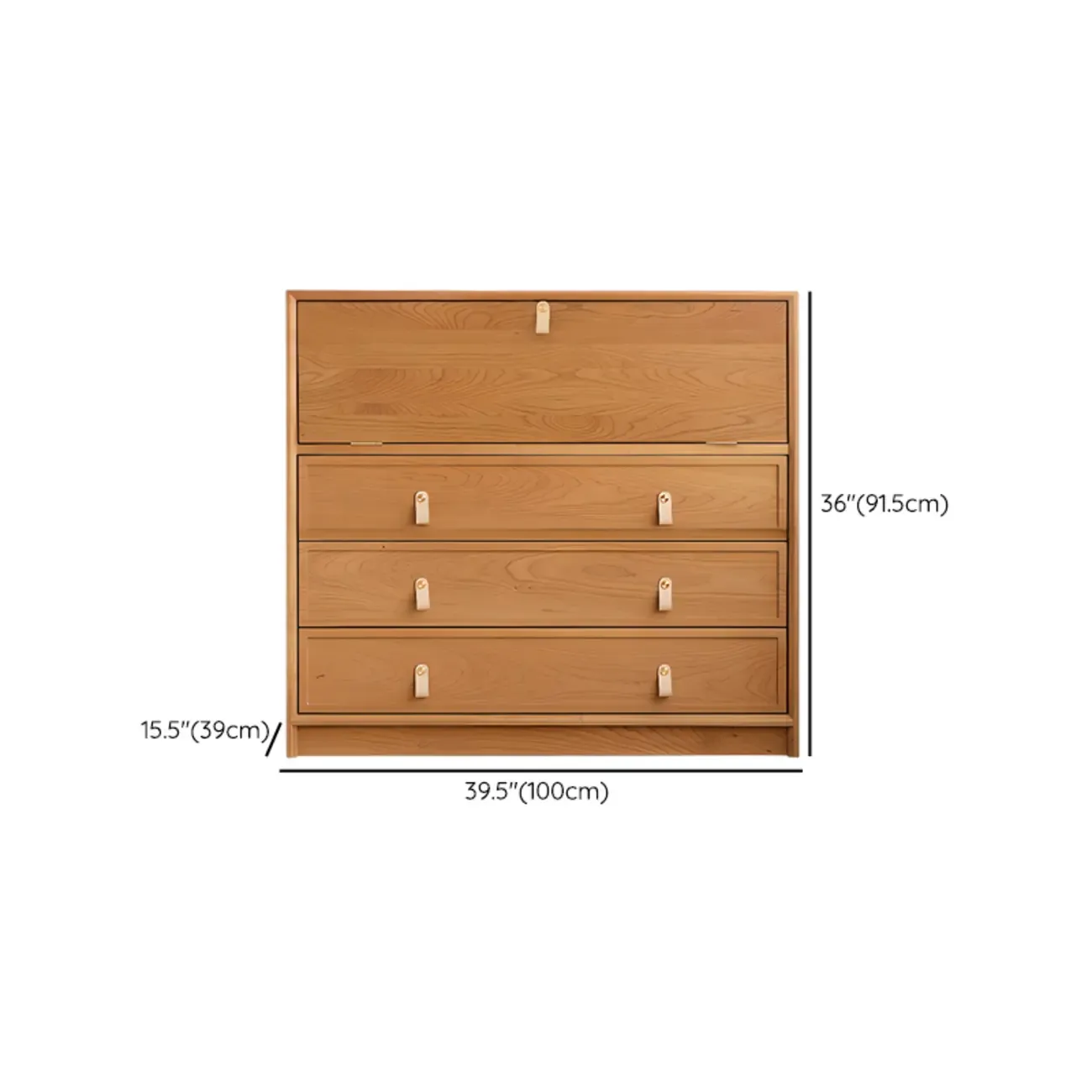 Classic Wooden Display Cabinet with Glass Doors for Living Room Image - 15