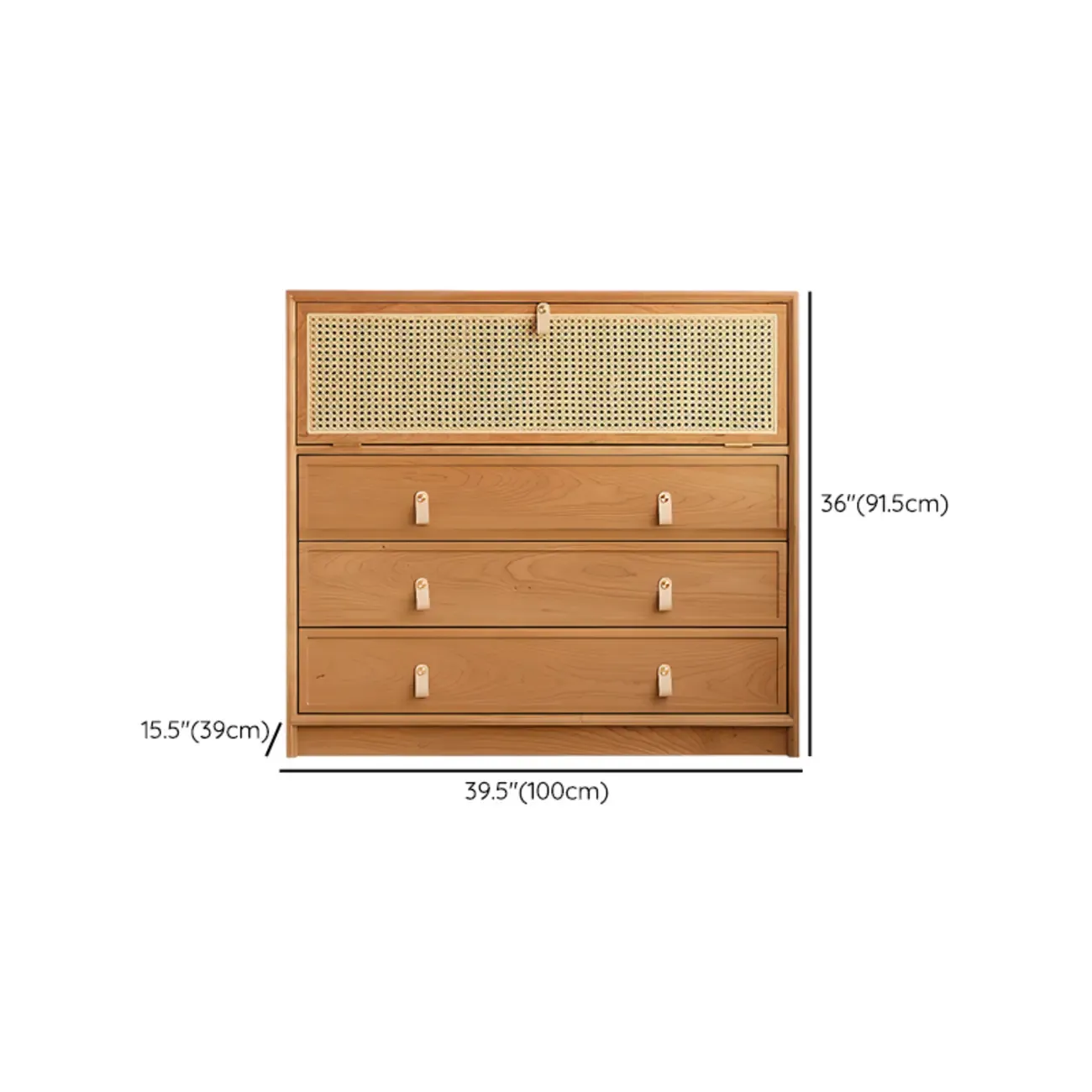 Classic Wooden Display Cabinet with Glass Doors for Living Room Image - 16