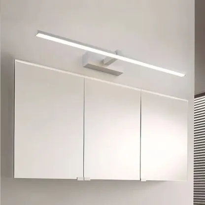 Modern Linear Bathroom Vanity Light with Dimmable Design Image - 3