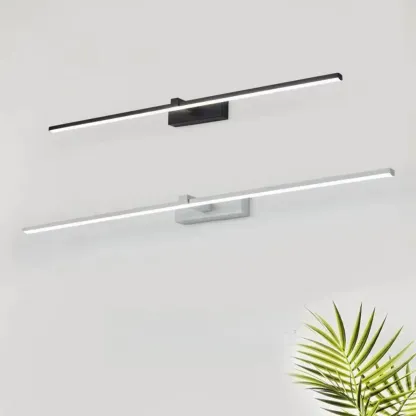 Modern Linear Bathroom Vanity Light with Dimmable Design Image - 6