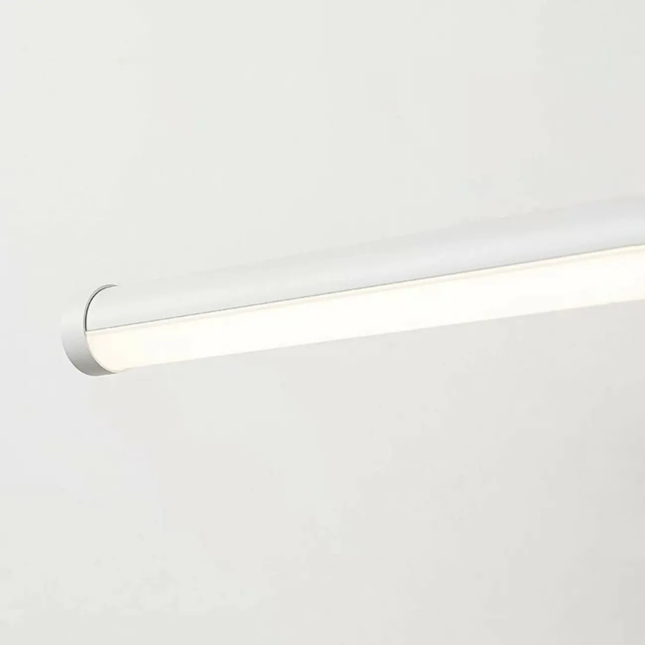 Modern White Aluminum LED Vanity Light with Swing Arm for Makeup Mirror Image - 9 | homeyfad