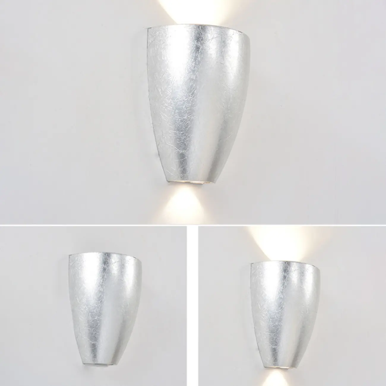 Modern Black Wall-Mounted LED Vanity Light for Bathroom Image - 4 | homeyfad