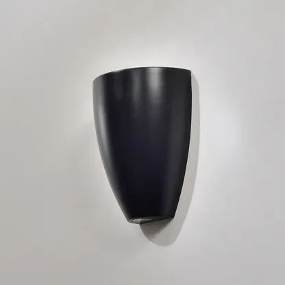 Modern Black Wall-Mounted LED Vanity Light for Bathroom Image - 11