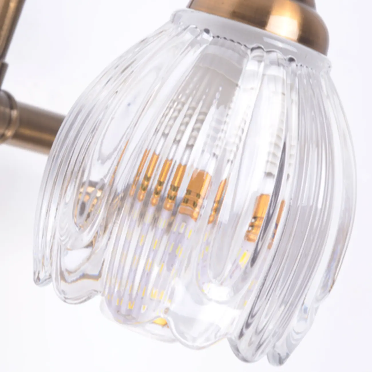 Modern 3-Light Globe Brass Vanity Light Fixture Above Mirror Image - 9 | homeyfad