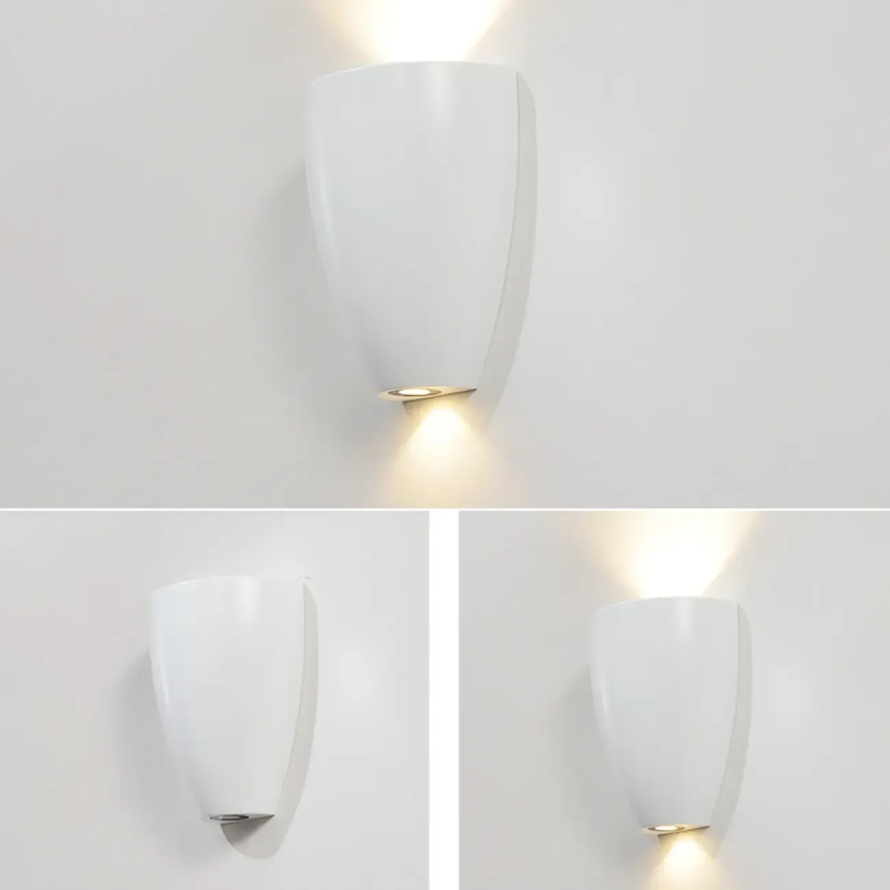 Modern Black Wall-Mounted LED Vanity Light for Bathroom Image - 17