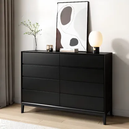 Dressers Wood Black Modern Style For The Parlor Image - 4